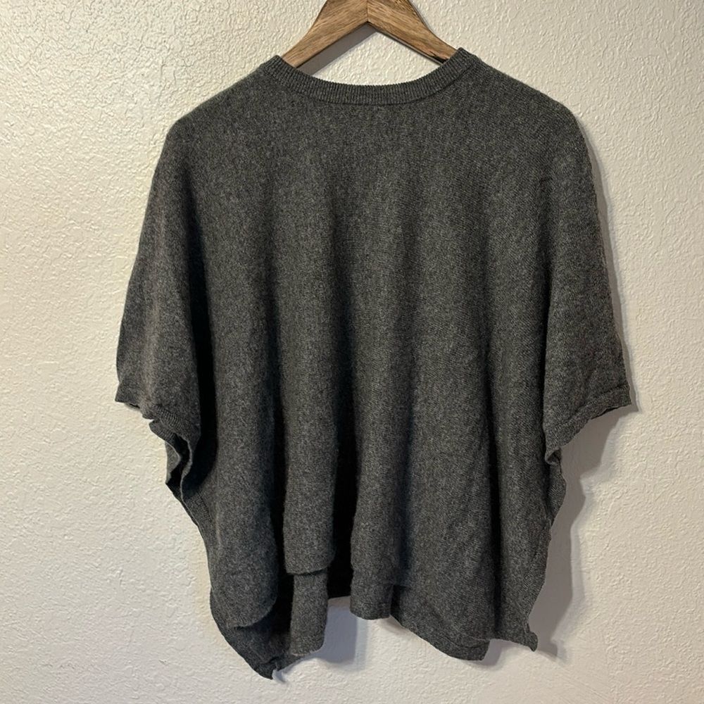 Amicale Cashmere Poncho One Size
